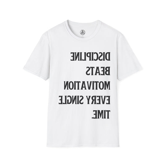 Discipline Over Motivation – Signature Tee