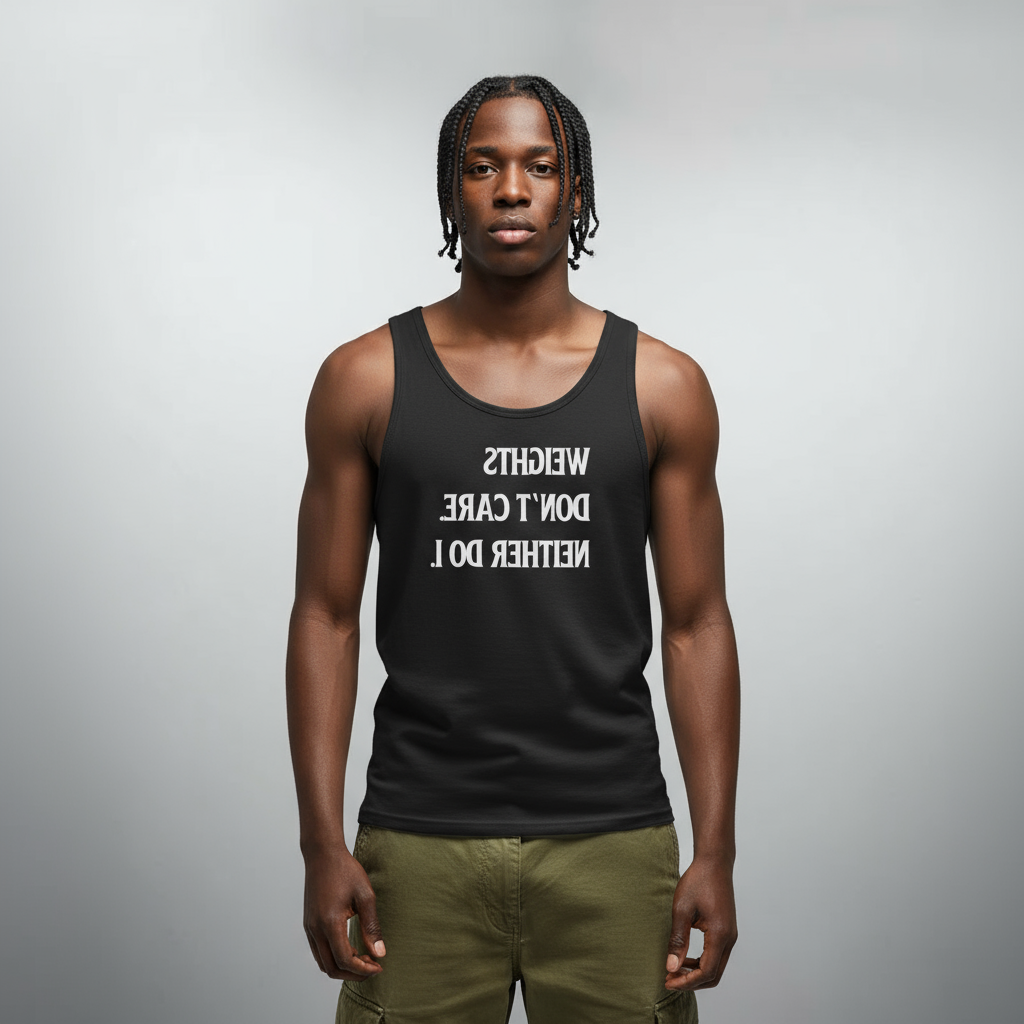 Weights Don't Care - Cold Mindeset Tank