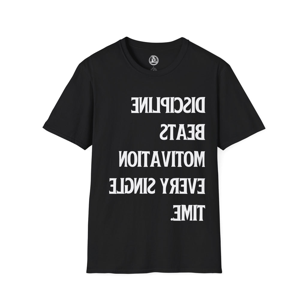 Discipline Over Motivation – Signature Tee