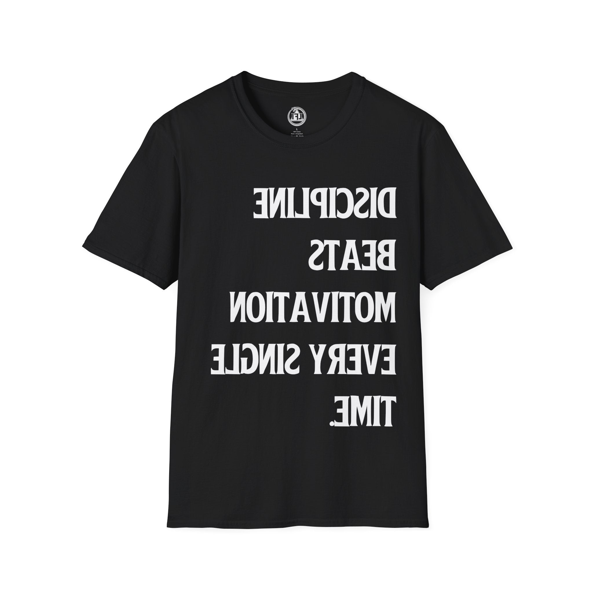 Discipline Over Motivation – Signature Tee