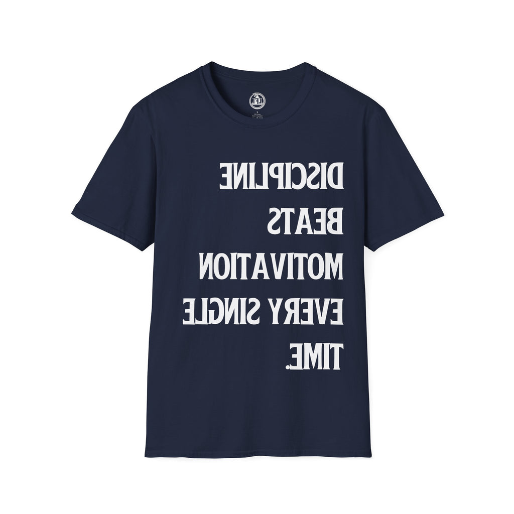 Discipline Over Motivation – Signature Tee